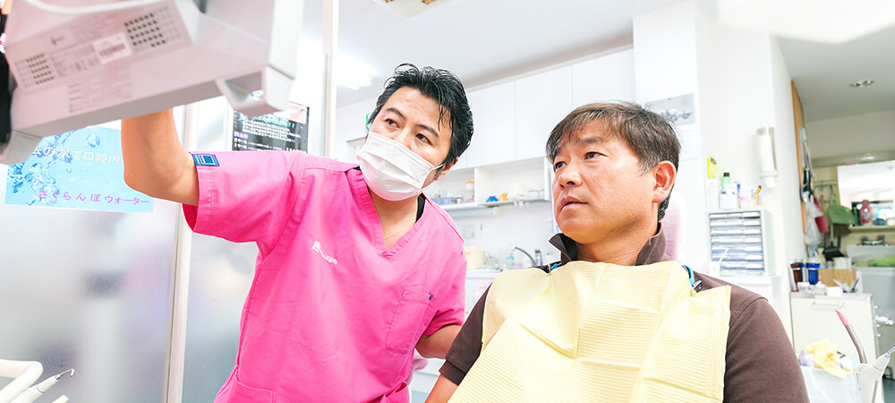 見た目の美しさ、機能的にも優れた治療法